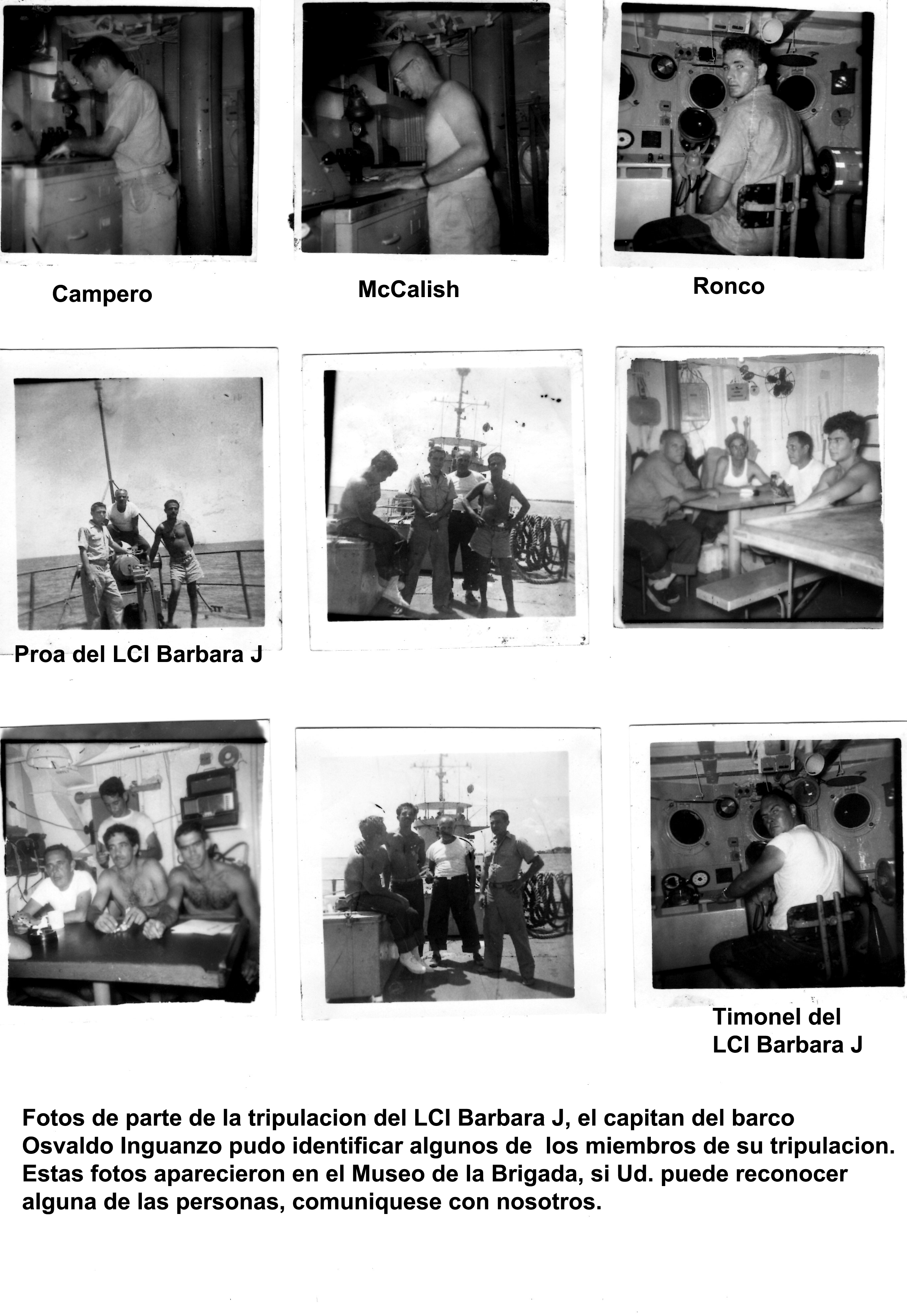 fotos marineros Barbara J